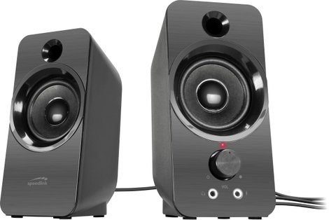 SpeedLink SL-810005-BK 2.0 Számítógép hangszóró USB 6 W Fekete