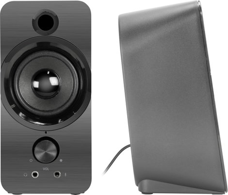 SpeedLink SL-810005-BK 2.0 Számítógép hangszóró USB 6 W Fekete 4. kép