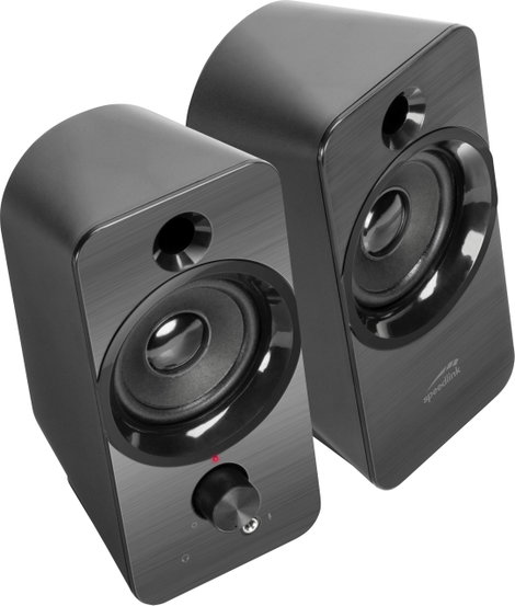 SpeedLink SL-810005-BK 2.0 Számítógép hangszóró USB 6 W Fekete 5. kép