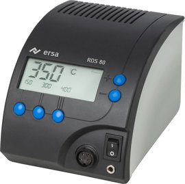 Ersa RDS80 0RDS803 Forrasztóállomás tápellátó egység digitális 80 W 150 ... 450 °C