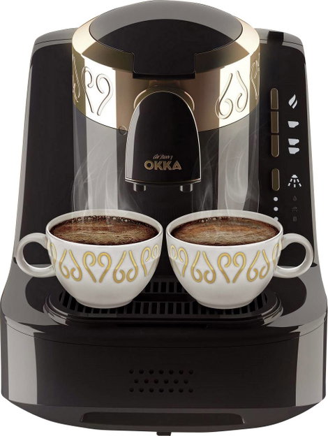 arzum Okka Mokka automata Fekete, Vörösréz