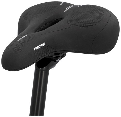 FISCHER FAHRRAD R.E.Med MEMORY FOAM Nyereg Fekete 2. kép