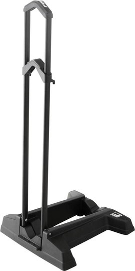Kerékpár tartó állvány, műanyag/alu, fekete, FISCHER FAHRRAD 10446