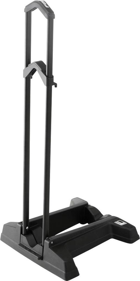 Kerékpár tartó állvány, műanyag/alu, fekete, FISCHER FAHRRAD 10446