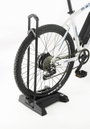 Kerékpár tartó állvány, műanyag/alu, fekete, FISCHER FAHRRAD 10446 2. bélyegkép