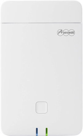 Auerswald COMfortel WS-500M DECT/VoIP bázisállomás Mellékágak száma: 250 ISDN csatlakozók száma (S0)