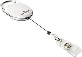 Durable 832402 Jojó igazolványtartóhoz Nyomógomb heveder 10 db