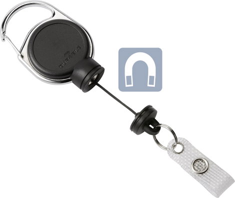 Durable 832901 Jojó igazolványtartóhoz Nyomógomb heveder 1 db