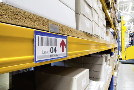 Durable Mágneses etikett zseb 174207 Kék 150 mm x 76 mm 3. kép