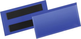 Durable Mágneses etikett zseb 174107 Kék 100 mm x 38 mm