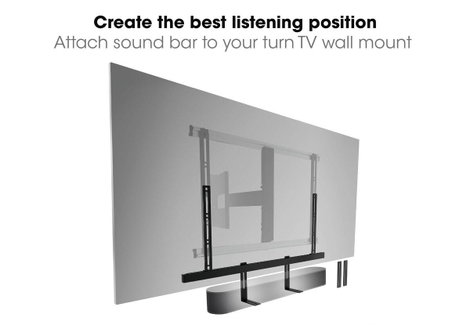 Vogels Sound 3550 Soundbar tartó Fekete 1 db 10. kép