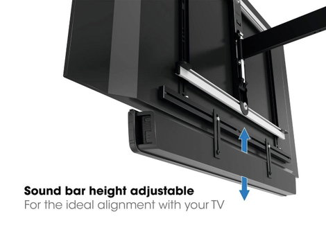 Vogels Sound 3550 Soundbar tartó Fekete 1 db 11. kép
