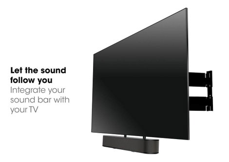 Vogels Sound 3550 Soundbar tartó Fekete 1 db 9. kép