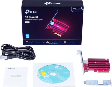 TP-LINK TX401 Hálózati kártya 10 GBit/s PCI 3. kép