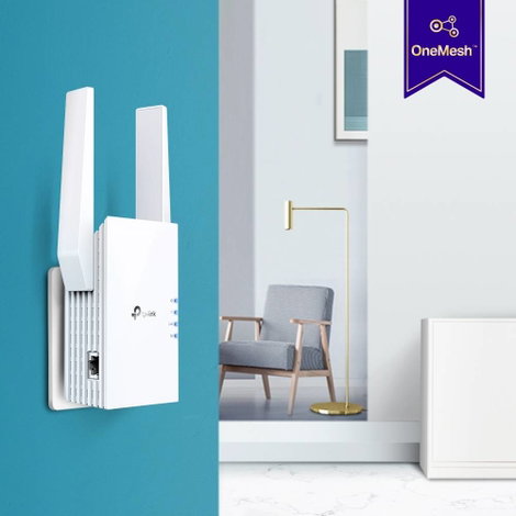 TP-LINK RE605X WLAN hatótáv növelő 574 Mbit/s 2.4 GHz, 5 GHz 2. kép