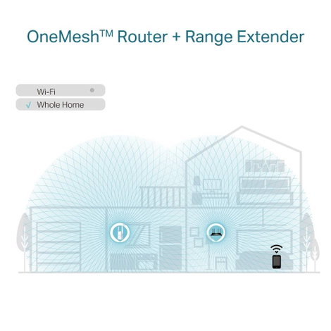 TP-LINK RE605X WLAN hatótáv növelő 574 Mbit/s 2.4 GHz, 5 GHz 7. kép