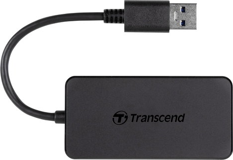 Transcend TS-HUB2K USB 3.2 hub Fekete