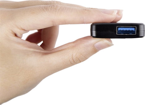 Transcend TS-HUB2K USB 3.2 hub Fekete 6. kép