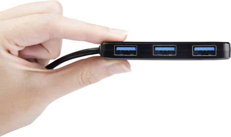 Transcend TS-HUB2K USB 3.2 hub Fekete 7. kép