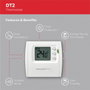 Honeywell Home THR840DEU Helyiségtermosztát Fali 5 ... 35 °C 6. bélyegkép