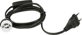 Eurolite 51100667 Lámpafoglalat GU10 230 V Euro-dugasszal, Billenőkapcsolóval
