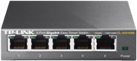 5 portos hálózati switch 1 GBit/s, TP-LINK TL-SG105E