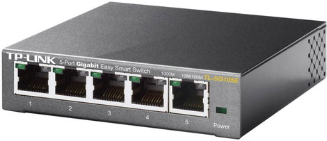 5 portos hálózati switch 1 GBit/s, TP-LINK TL-SG105E 2. kép