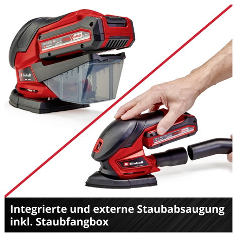 Einhell TE-OS 18/150 Li Solo 4460708 Akkus multi csiszoló 150 x 150 x 100 mm 7. kép