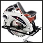 Einhell TC-CS 1250 Kézi körfűrész Vágási mélység max. (90°) 55 mm 1250 W 2. bélyegkép