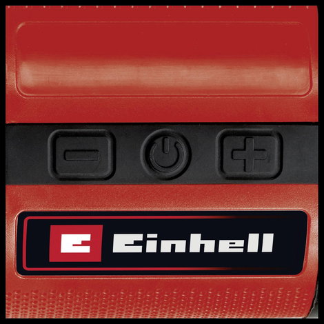 Einhell Power X-Change TC-SR 18 Li BT - Solo Bluetooth hangfal AUX, USB Piros 4. kép