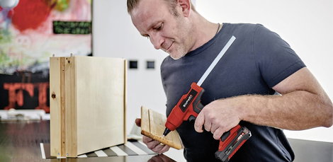 Einhell Power X-Change TE-CG 18 Li - Solo Akkus ragasztópisztoly Tartozékokkal 11 mm 6. kép