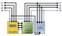 Allnet ALL16881PC Fáziscsatoló Modul Bemenő feszültség: 400 V/AC (max.) 3. bélyegkép