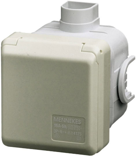 MENNEKES Mennekes 4125 CEE fali dugalj 16 A 5 pólusú 400 V 1 db