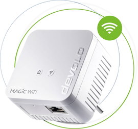 Devolo Magic 1 WiFi mini Powerline WLAN bővítő adapter 8559 EU Powerline, WLAN 1200 MBit/s