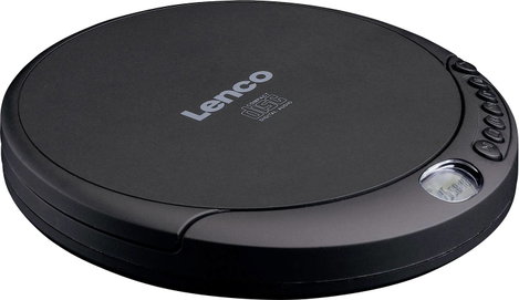 Lenco CD-010 Hordozható CD lejátszó CD, CD-RW, CD-R Akkutöltő funkció Fekete 3. kép