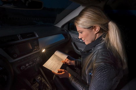 OSRAM Olvasólámpa, LED-es beltéri lámpa ONYX-USB ONYX COPILOT® USB LED 5 V (H x Sz x Ma) 460 x 9 x 2 4. kép