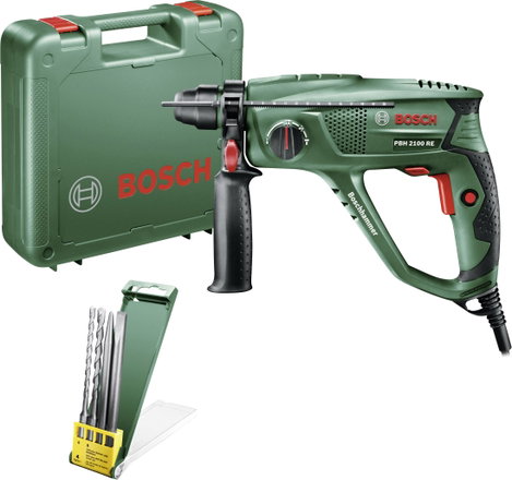 Bosch Home and Garden PBH 2100 RE -Fúrókalapács 550 W Hordtáskával