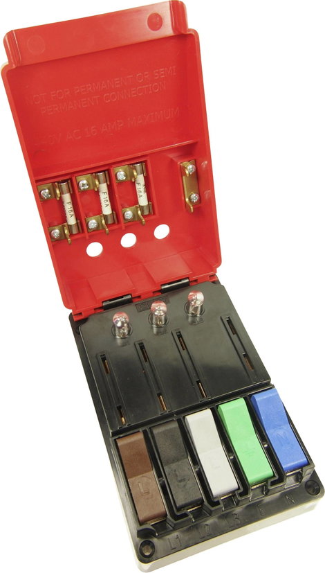 Cliff CL18303 Mérőadapter - Piros/fekete