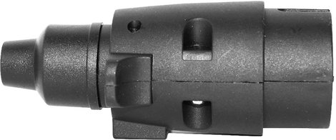 TFA Stecker 88000 Utánfutó dugó [ - Dugó, 7 pólusú] Műanyag 2. kép