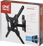 One For All WM 2451 TV fali tartó 33,0 cm (13) - 165,1 cm (65) Forgatható, Dönthető, Kihúzható, Csuk 2. bélyegkép