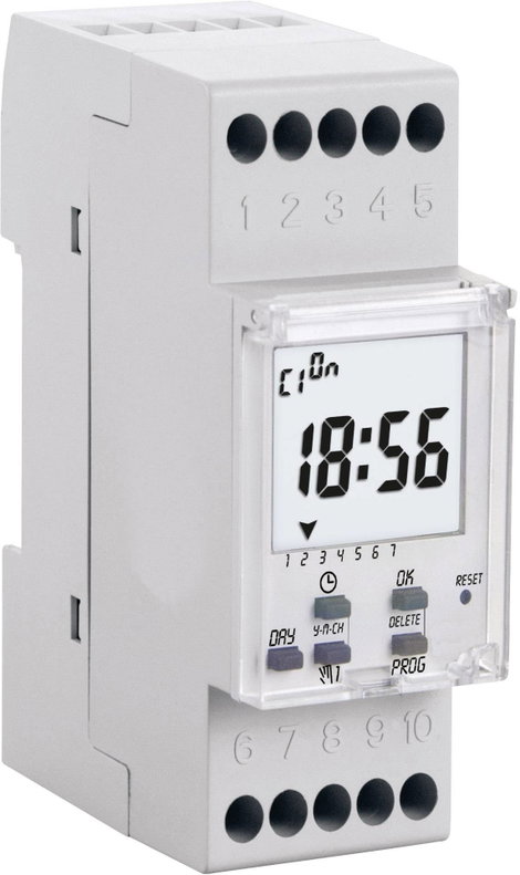 Wallair 1IO7081 Időkapcsoló óra Digitális Heti program 3500 W IP20 Maradék működési idő