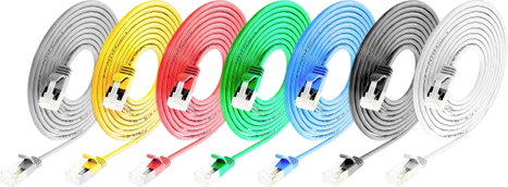 Wirewin 9120042366870 RJ45 Hálózati kábel, patchkábel CAT 6A S/STP 0.50 m Sárga 1 db 3. kép