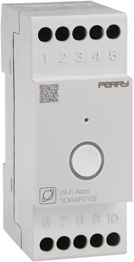 Wallair 1IOIAWF0102 Kalapsínes időkapcsoló óra Digitális 3500 W IP20 Astro funkció, Időzítő funkció