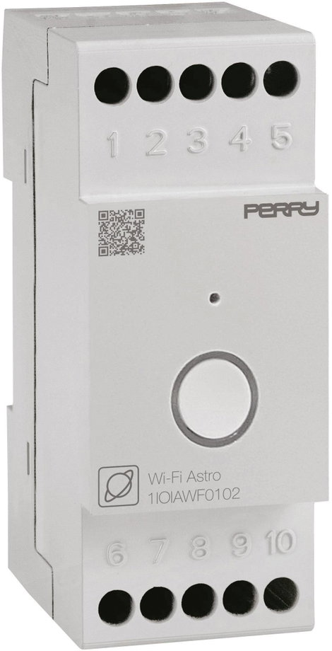 Wallair 1IOIAWF0102 Kalapsínes időkapcsoló óra Digitális 3500 W IP20 Astro funkció, Időzítő funkció