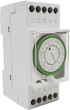 Wallair 1IO0024 Időkapcsoló óra Analóg Heti program 3500 W IP20 Maradék működési idő