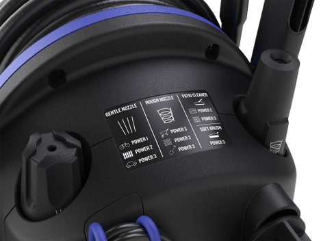 Nilfisk Core 130-6 PowerControl - EU Magasnyomású tisztító 130 bar Hideg víz 2. kép