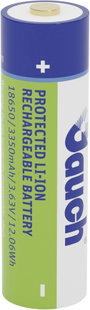 Jauch Quartz LI18650JL Protected Speciális akku 18650 Lítiumion 3.6 V 3350 mAh bélyegkép