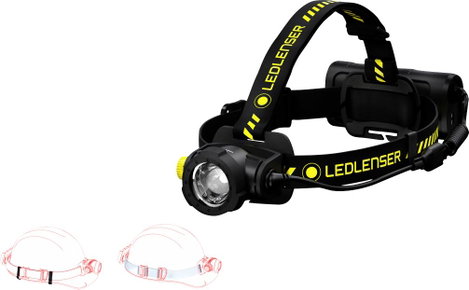 Ledlenser H15R Work LED Fejlámpa Akkuról üzemeltetett 1000 lm 70 óra 502196