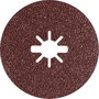 Bosch Accessories 2608621794 X-LOCK Prisma Ceramic Rost tárcsa Ø 125 mm Furat átmérő 22.23 mm 25 db bélyegkép