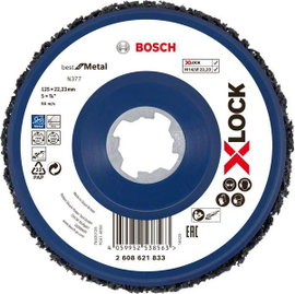 Bosch Accessories 2608621833 X-LOCK Csiszolótárcsa Ø 125 mm Furat átmérő 22.23 mm 1 db